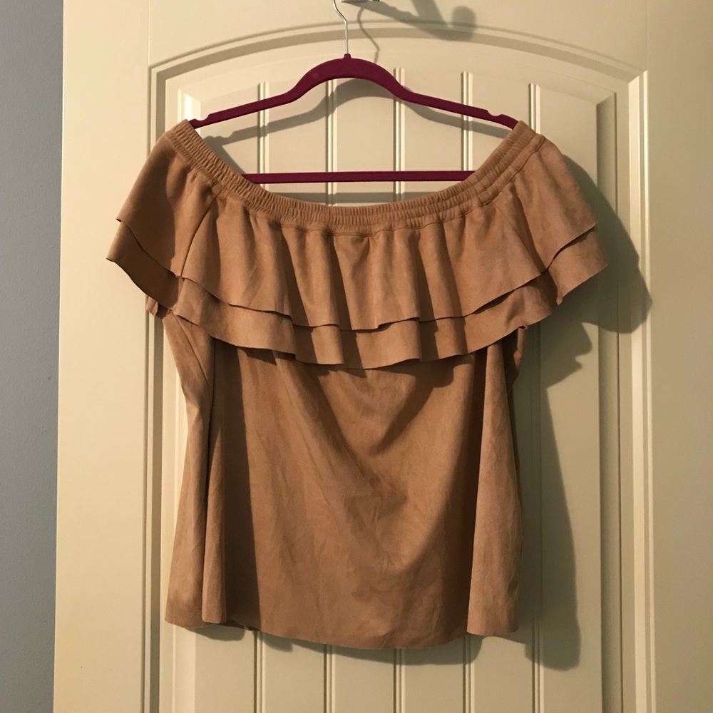 FASH SALE! Sz XL Off the shoulder swing top  NWT
